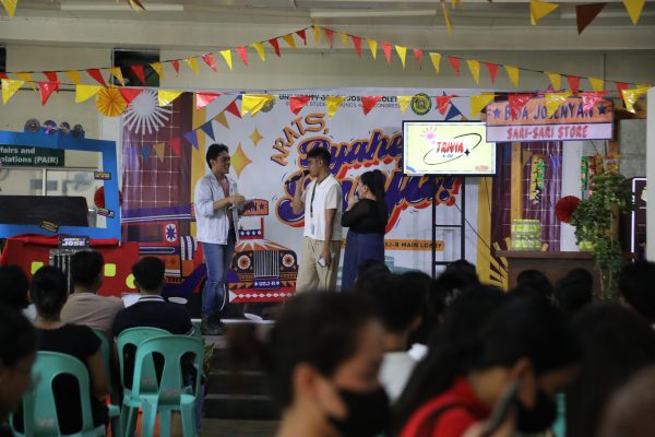 activity usjr main lobby ban week opening classes USJ-R Cebu Philippines